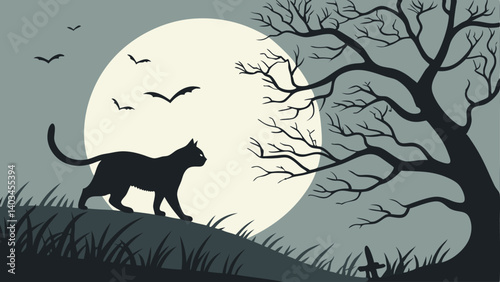 wolf howling at the moon