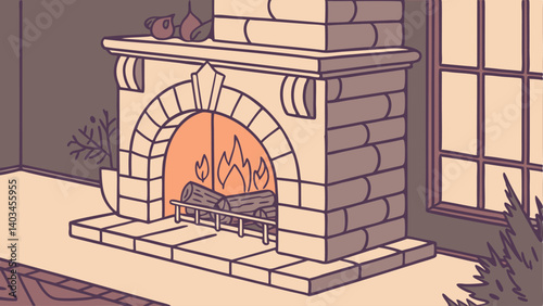 fireplace