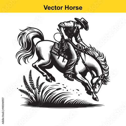 Vector Horseman
