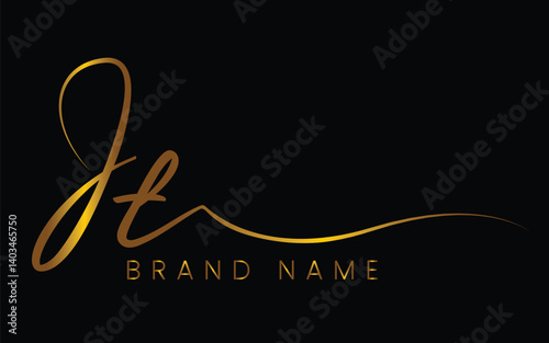 Initial J and T Logo Design and Minimalist Handwriting Style free . JT Signature Logo image.J AND T SCRIPT LOGO IMAGE,JT  SCRIPT LOGO VECTOR,JT SCRIPT LOGO PNG,JTSCRIPT LOGO FREE DOWNLOAD,. Beaut