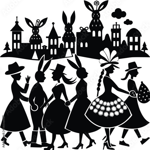 "Easter Joy: Springtime Celebrations, Faith, and Family Moments"
