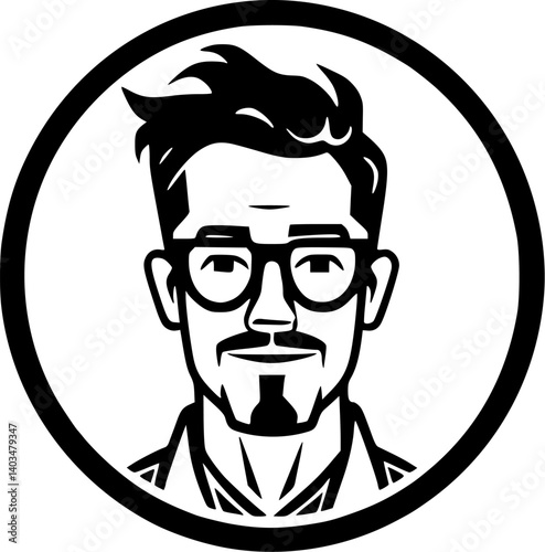 Teacher | Minimalist and Simple Silhouette - Vector illustration