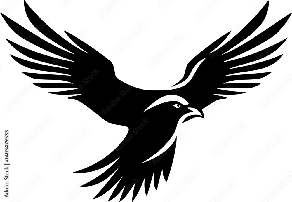 Obraz premium Petrel - Minimalist and Flat Logo - Vector illustration