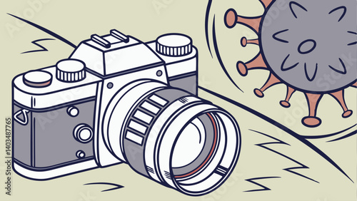 vintage photo camera