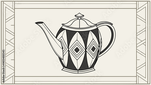 antique tea pot