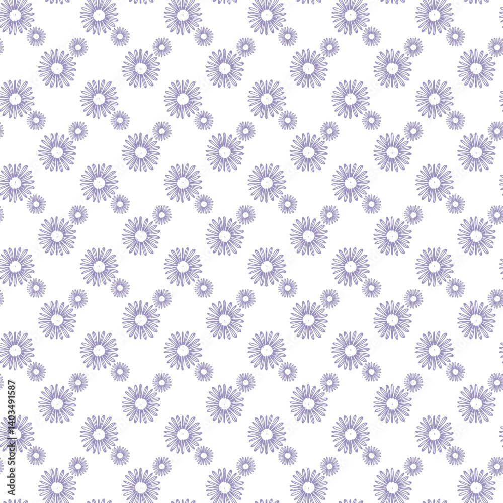 Sun Kissed Garden Seamless Vector Pattern Design Sun Kissed Garden Seamless Vector Pattern Design