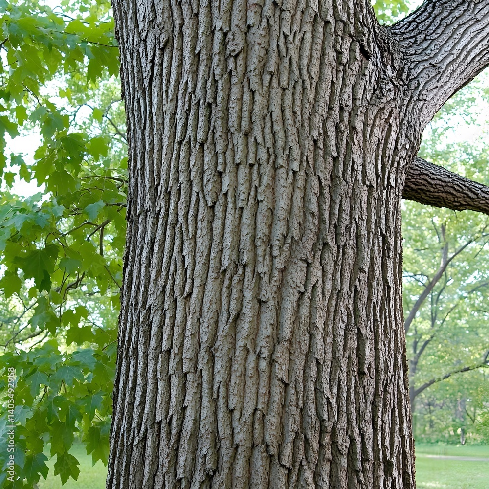 Fototapeta premium Closeup Detailed Tree Bark Texture Nature Photograph