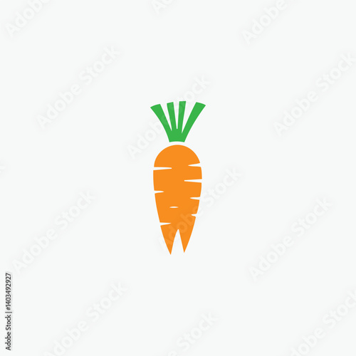 Carrot logo, food, organic, vegetable, garden, diet, eat, fully editable vector logo template	