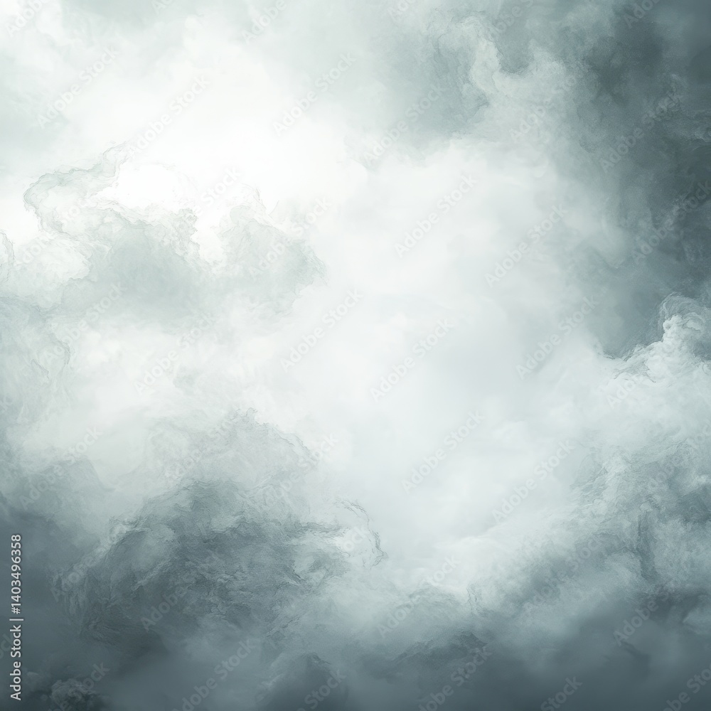 Obraz premium Abstract smoky cloudscape