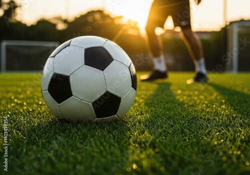 soccer football athlete player kicking ball