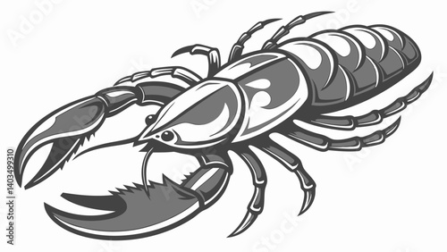 illustration of a lobster
