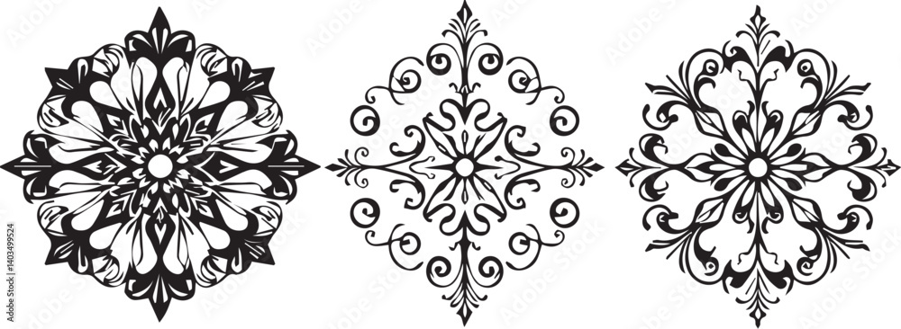 Set of decorative elements for design, ornaments, symbols, icons, patterns. Hand drawn vector illustration Set of decorative elements for design, ornaments, symbols, icons, patterns. Hand drawn vector illustration