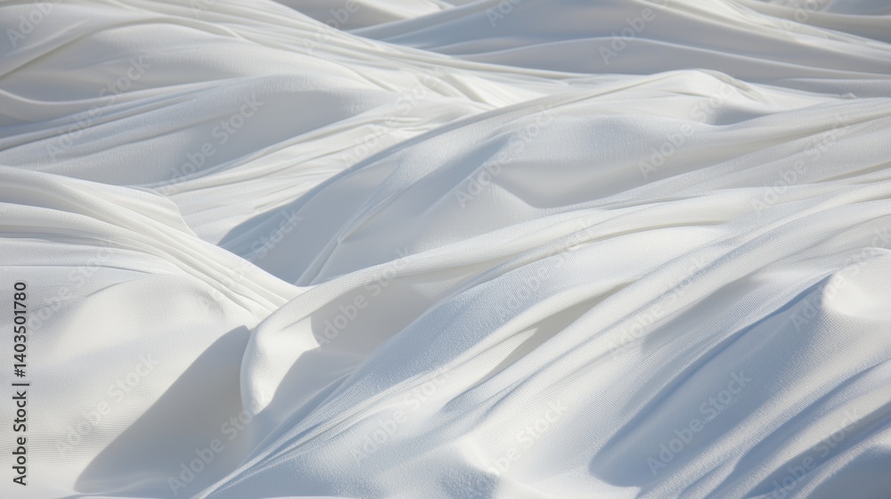 Obraz premium White Curves and Waves