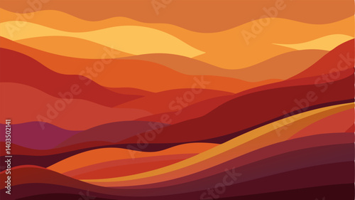 Natures paintbrush worked its magic on the hills transforming them into a canvas of ambers auburns and plums evoking a feeling of warmth and comfort.