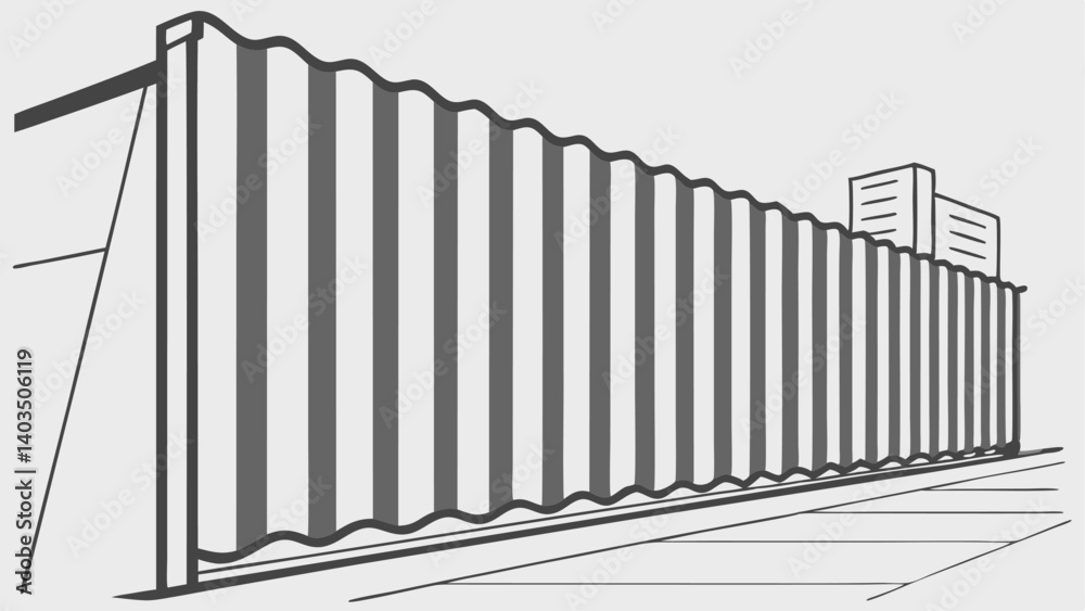 Obraz premium black and white barcode