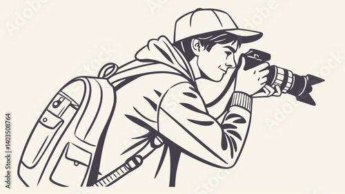 Wallpaper Mural sketch of a farmer Torontodigital.ca