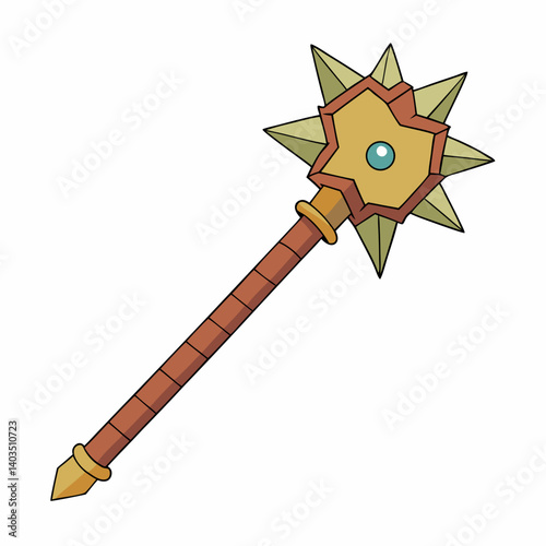 cartoon rocket on white