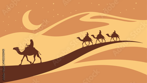 camel in desert