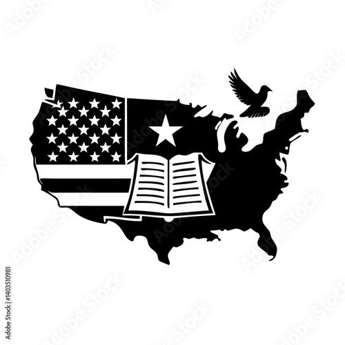 declaration of independence icon, declaration of independence vector, 