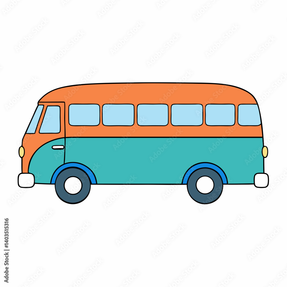 red bus isolated on white red bus isolated on white
