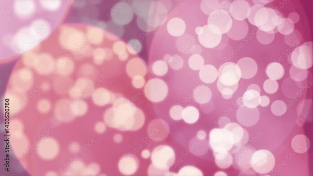 Pink feminine bokeh background with blurred circles of light for adding a soft and dreamy touch to design projects or social media posts. Pink feminine bokeh background with blurred circles of light for adding a soft and dreamy touch to design projects or social media posts.