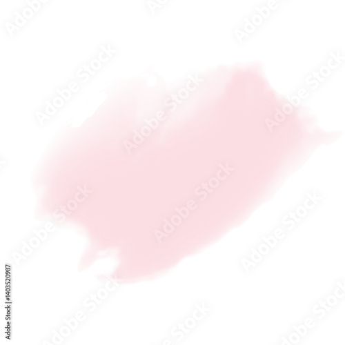 抽象的な水彩画風　ピンク　グラフィック素材