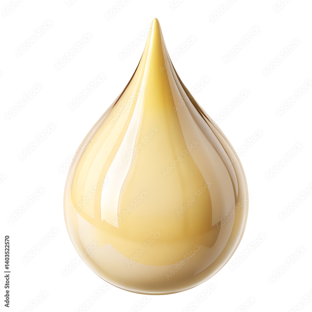 Liquid gold honey drip shape isolated on transparent background Liquid gold honey drip shape isolated on transparent background