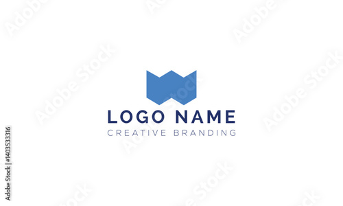 Minimalist W Logo for Branding and Identity.