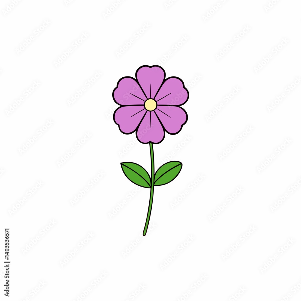 pink flower isolated on white background pink flower isolated on white background