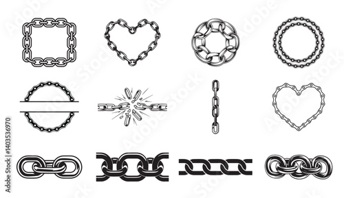 Chain Link Vector Set Collection