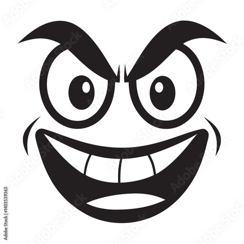 Funny cartoon eyes 