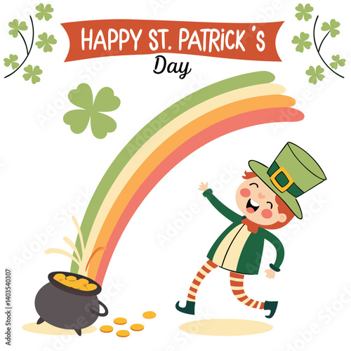 St Patrick's Day' elements vector image (37).eps