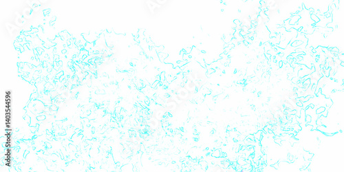 Distressed blue grunge texture on a white background. Creative soft light sky blue marble watercolor background with grainy white stains.