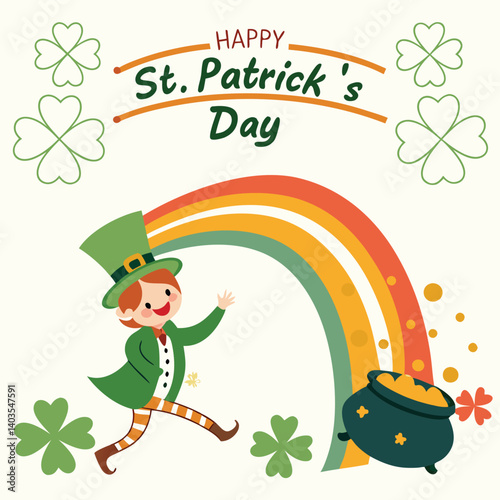St Patrick's Day' elements vector image (14).eps