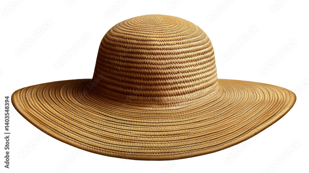 Elegant Sun Hat: A finely woven sun hat with a wide brim, perfect for stylish sun protection, stands gracefully. the gentle curves of the hat, emphasizing the natural textures. Elegant Sun Hat: A finely woven sun hat with a wide brim, perfect for stylish sun protection, stands gracefully. the gentle curves of the hat, emphasizing the natural textures.
