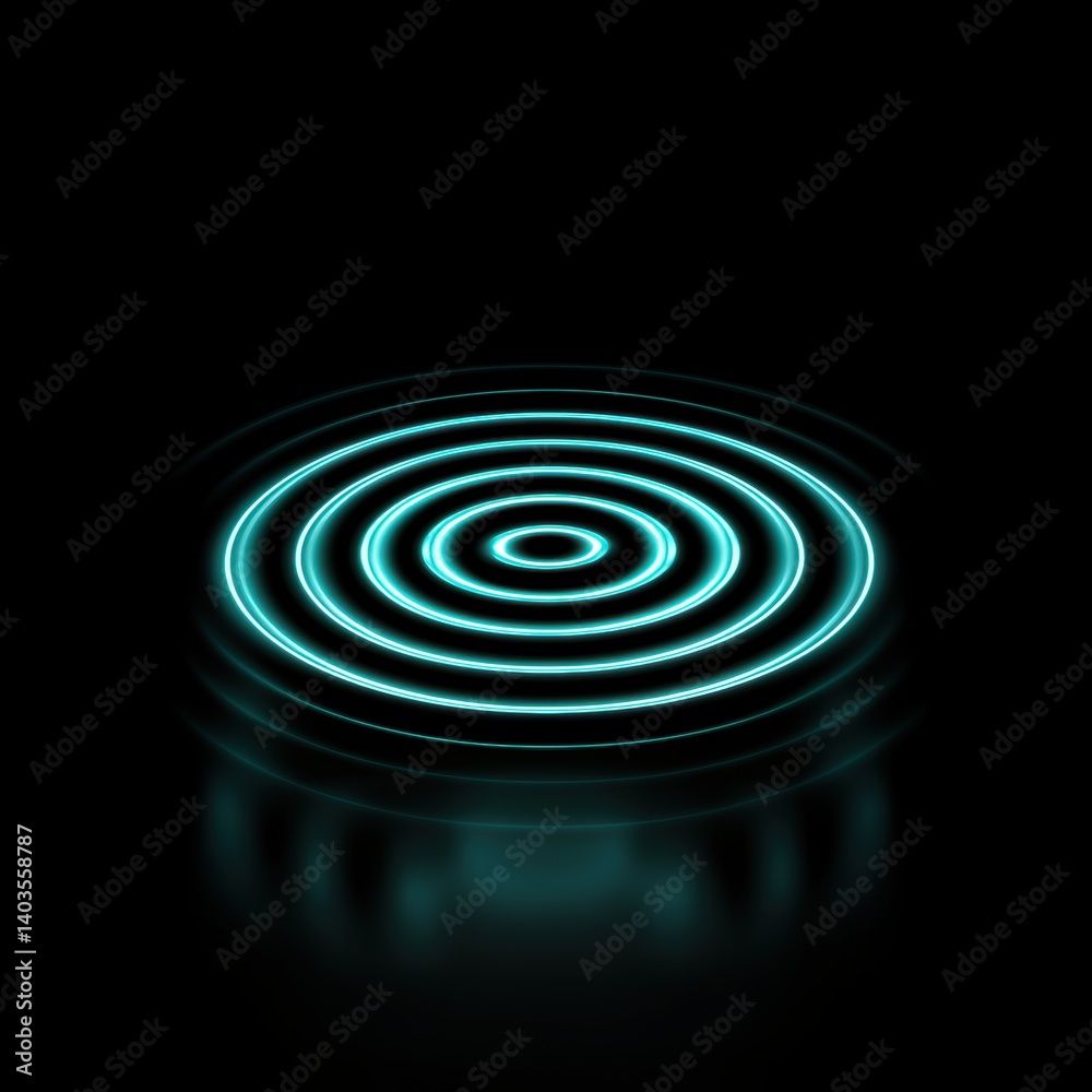 A glowing blue ripple effect on a black background, creating a sense of depth and motion. A glowing blue ripple effect on a black background, creating a sense of depth and motion.