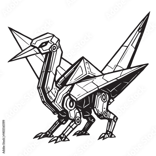 Origami Bird Robot