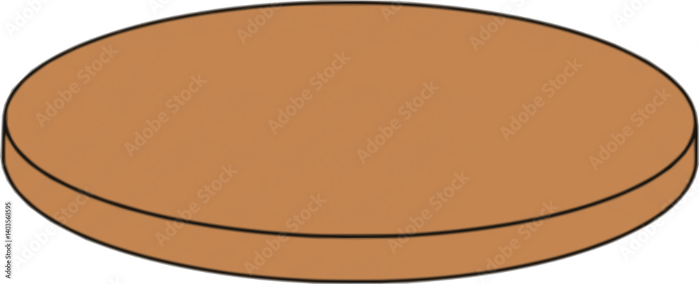 Round wooden chopping board, cutting board isolated on transparent background, png, cutout, cut out
Round wooden chopping board, cutting board isolated on transparent background, png, cutout, cut out