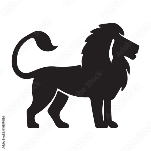 lone silhouette vector illustration