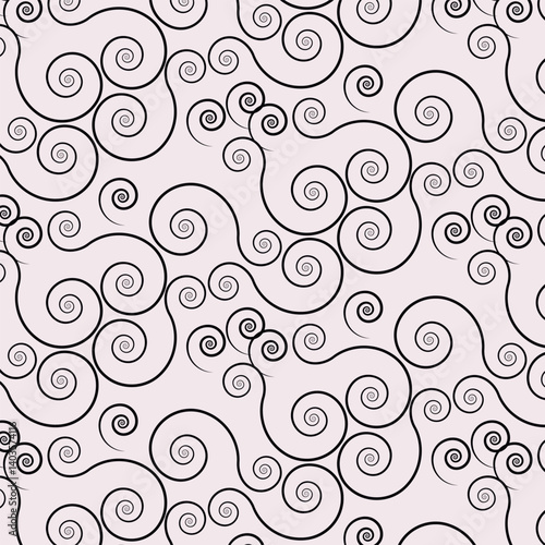 Intricate spiral design pattern background