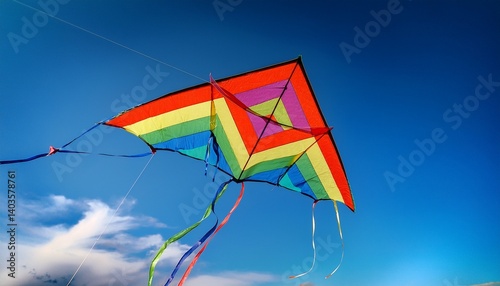 kite flying in the sky