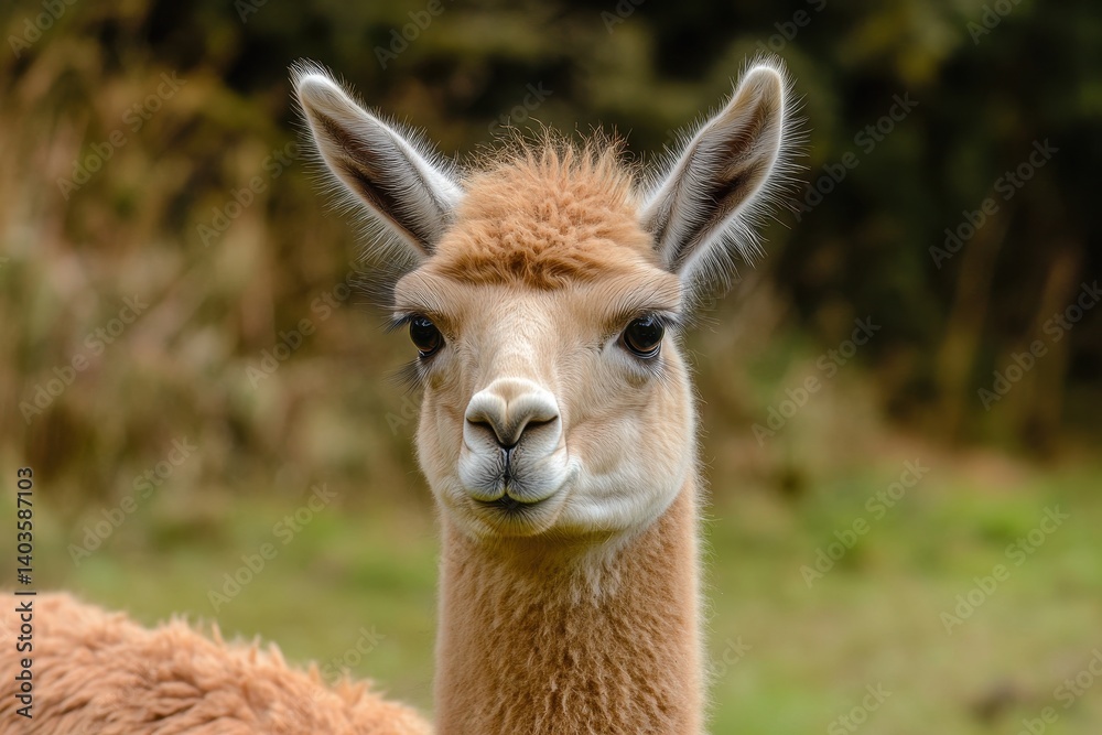 Obraz premium Close-up of a Llama