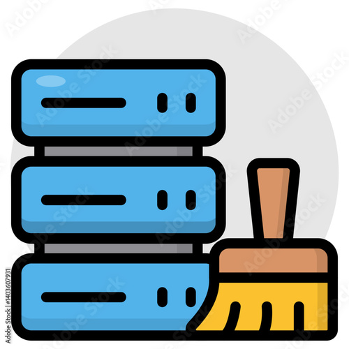 Trendy vector design of database cleaning 