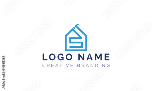 Minimalist S Logo for Branding and Identity.