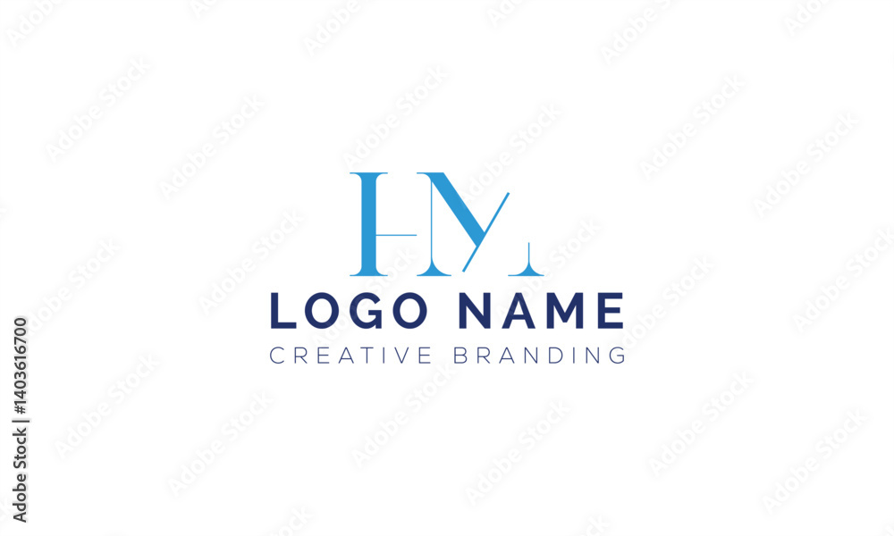 Minimalist HM Logo for Branding and Identity. Minimalist HM Logo for Branding and Identity.