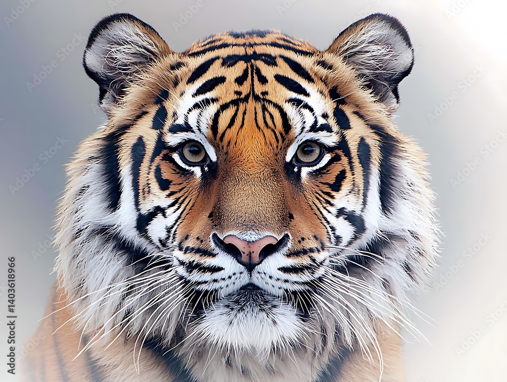Naklejka premium Tiger Portrait
