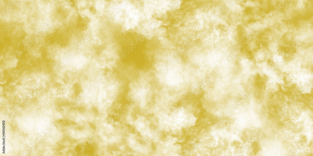 yellow background with marbled watercolor texture grunge, pastel spring or Easter background abstract misty illustration with wispy smoke, abstract cloudy banner or website header design
