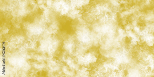 yellow background with marbled watercolor texture grunge, pastel spring or Easter background abstract misty illustration with wispy smoke, abstract cloudy banner or website header design
