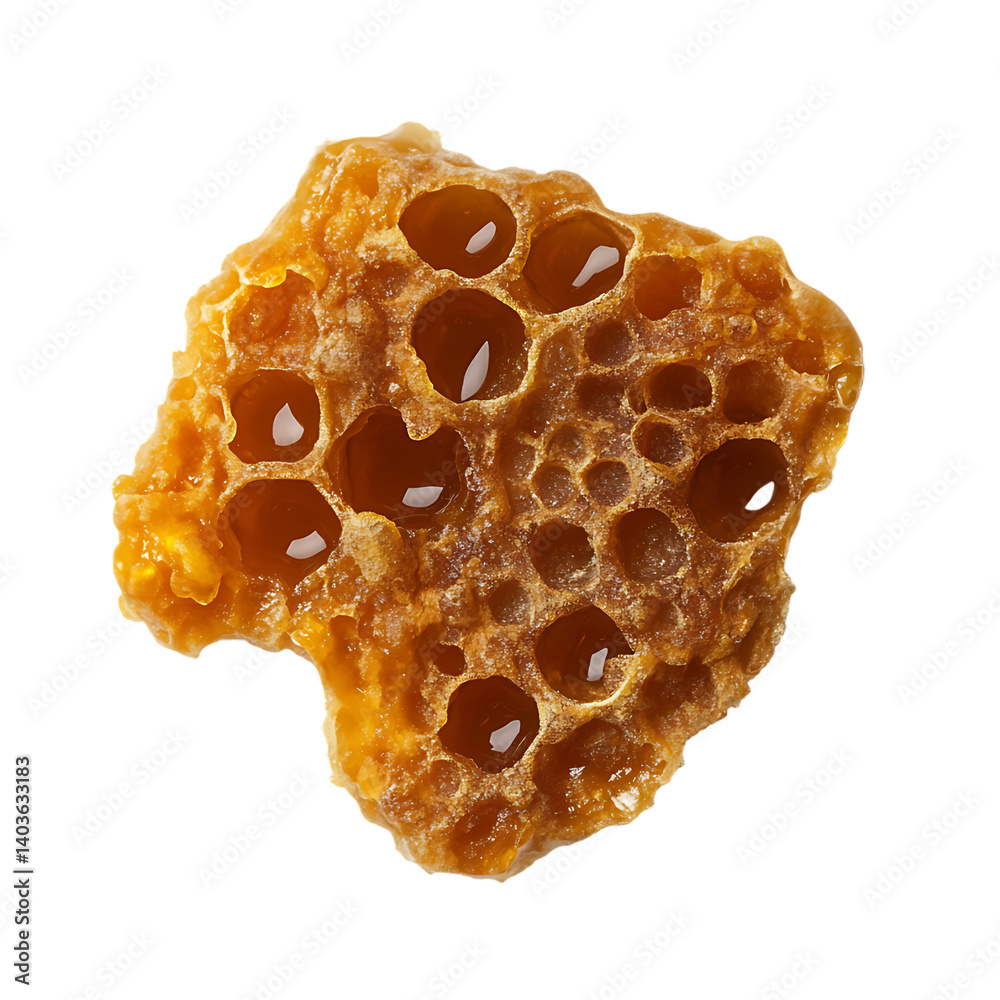 Close up of honeycomb with honey Close up of honeycomb with honey