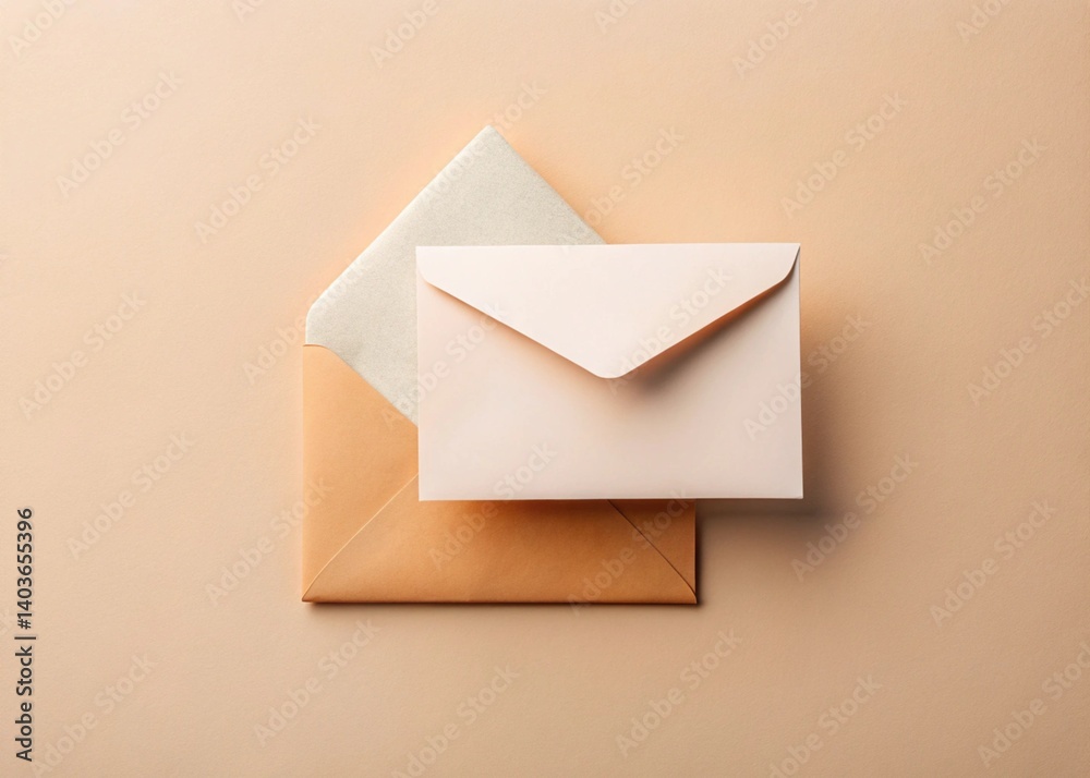 Invitation or greeting card envelope generative ai Invitation or greeting card envelope generative ai